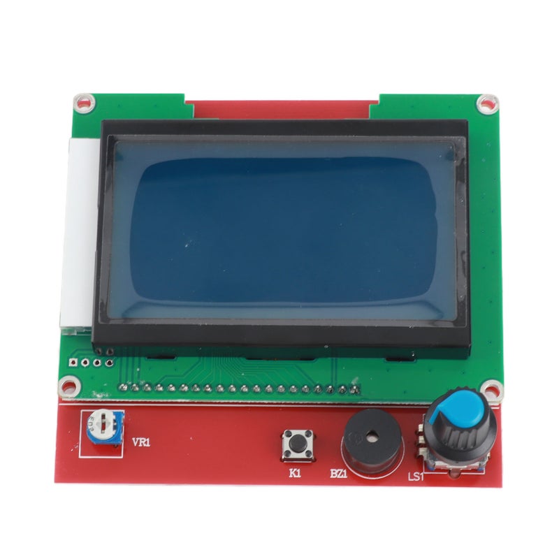 12864 LCD Control Module Panel Display Motherboard 3D Printer Smart Controller + 2Pcs Lines - Image 4