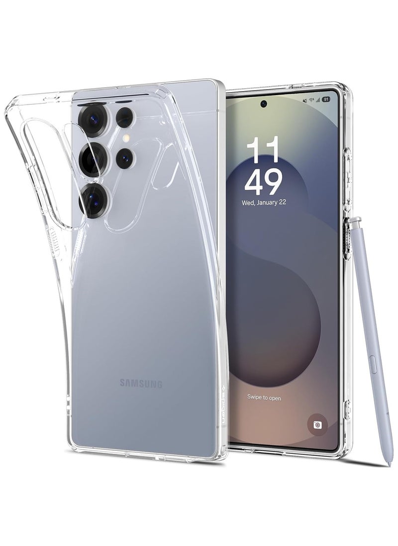 Spigen Liquid Crystal Samsung Galaxy S25 ULTRA Case Cover - Crystal Clear  - Image 1