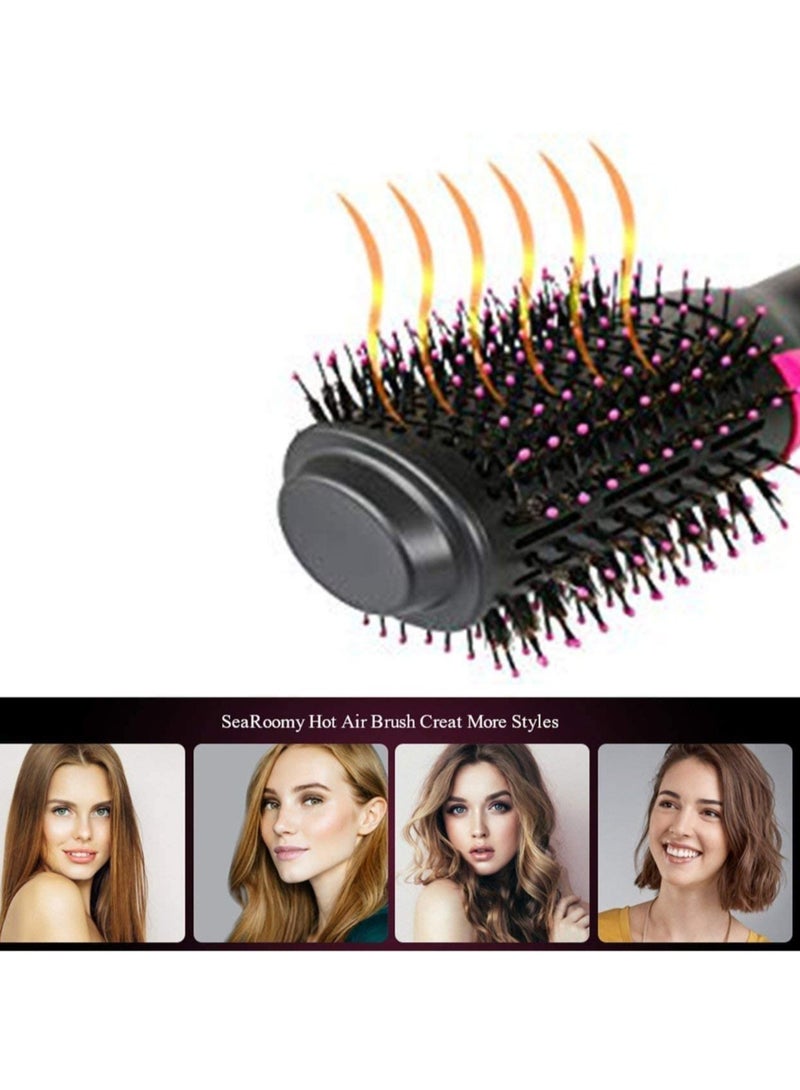 ELTRAZONE 2 In 1 Professional Hair Dryer Brush Negative Ion Blow Dryer Straightening Brush Hot Air Styling Comb Electric Hair Straightener Styler - Image 2