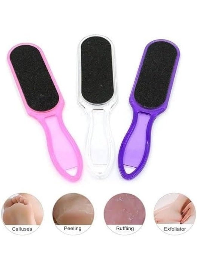 Generic - 1pc Double-Sided Foot File Callus Remover Foot Care Tool Multicolor - Image 1