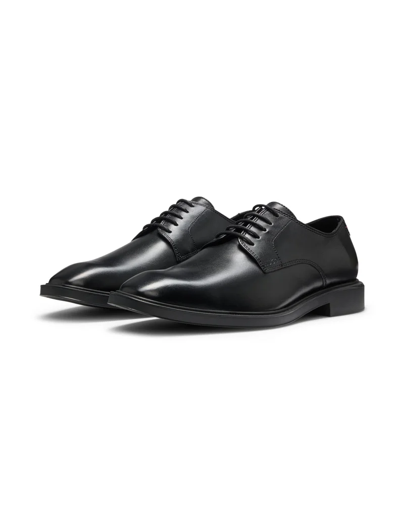 HUGO Leather Derby shoes with embossed logo