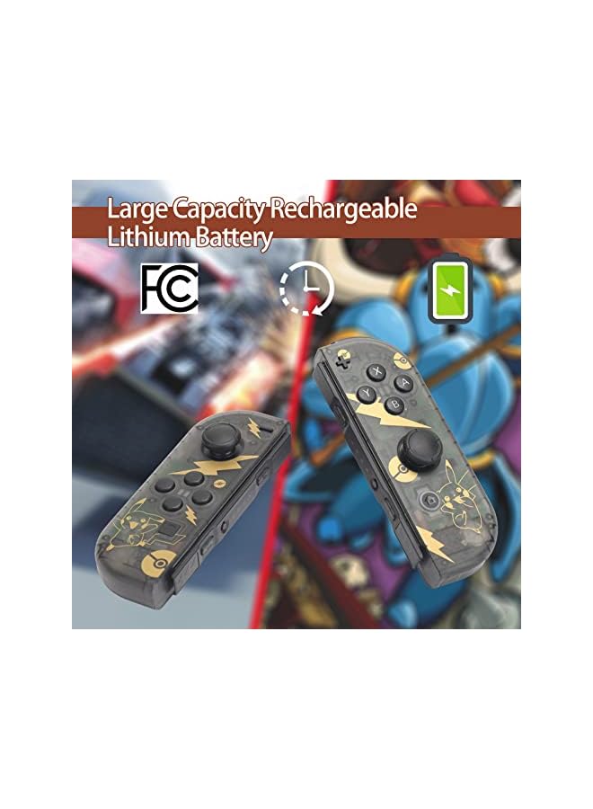 Upgraded Joy Con Controller Compatible with Nintendo Switch, Nintendo Switch Controller, Replacement for Switch Joy Pad,Wireless Controllers Support Dual Vibration/Wake-up/Motion Control