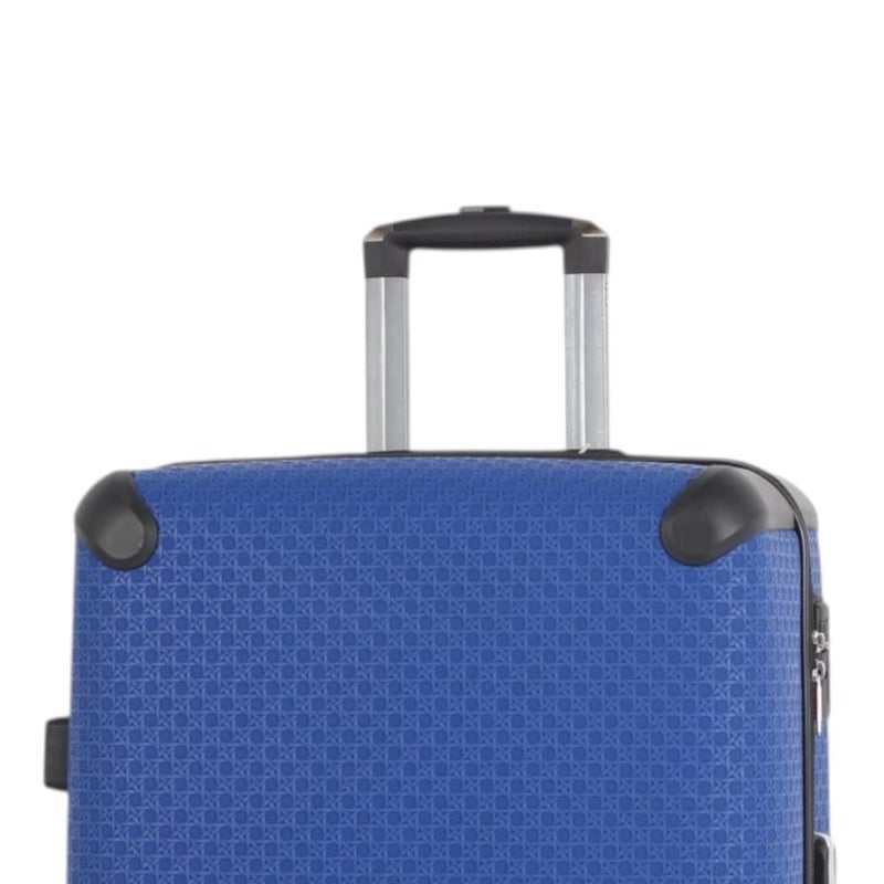 Aviator Luxury and secure 5-piece luggage set (3 trolleys + 2 handbags) with leather covering and shatterproof design - Image 2