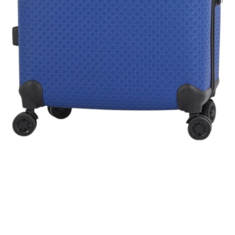 Aviator Luxury and secure 5-piece luggage set (3 trolleys + 2 handbags) with leather covering and shatterproof design - Image 5