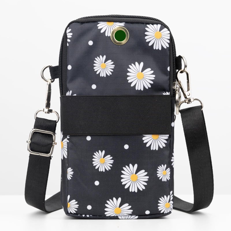 JANKS Small Crossbody Bags for Women Mini Cell Phone Purses with Crossbody Strap Phone Wallet Shoulder Bag Nylon Arm Bag - Image 3