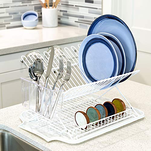Better Houseware Cutlery Holder (Clear) (4.5"H x 7.75"W x 2.25"D) - Image 3