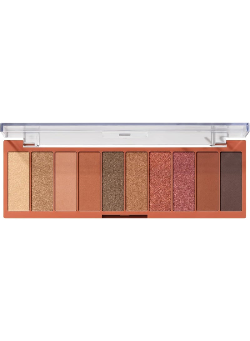 elf Perfect 10 Eyeshadow Palette, Ten Ultra-pigmented Shimmer & Matte Rose Gold Shades, Blendable Formula, Vegan & Cruelty-free, Rose Gold Sunset - Image 1