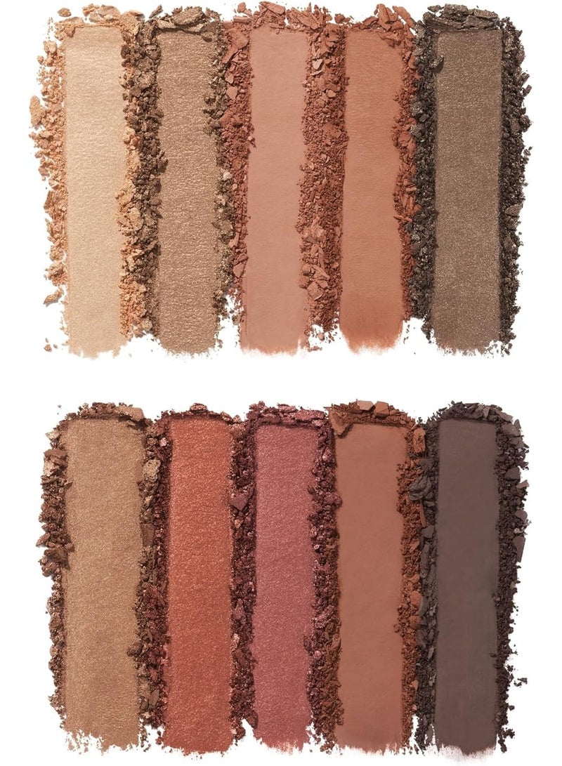 elf Perfect 10 Eyeshadow Palette, Ten Ultra-pigmented Shimmer & Matte Rose Gold Shades, Blendable Formula, Vegan & Cruelty-free, Rose Gold Sunset - Image 2