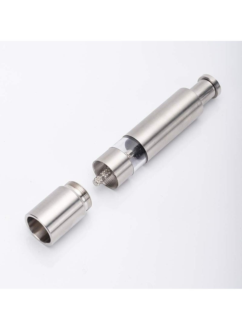 مطحنة صغيرة من الفولاذ المقاوم للصدأ ذات ضغط كبير للفلفل الأسود أو الملح (عبوة واحدة) - Image 4