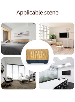 Perfii 200ml Flame Effects LED Aroma Diffuser for Home, Bedroom and Office  - Image 4