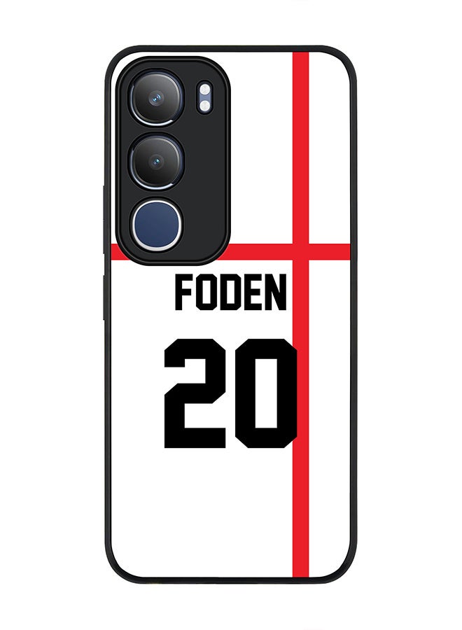 Stylizedd For vivo Y19s / Y19s Pro Case,Slim fit Camera Protection, Shockproof Thin Phone cover  - Football - England,  Foden