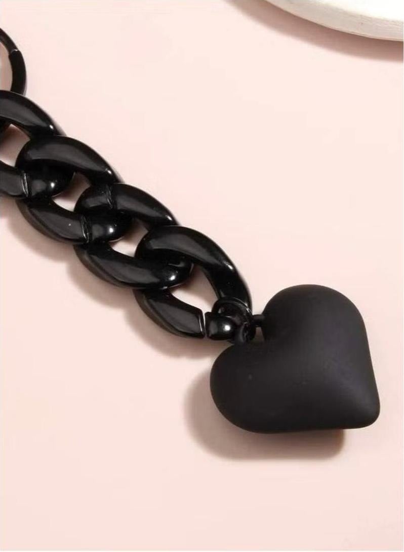 سلسلة المفاتيح المصممة بالقلب - Image 3