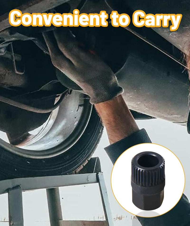 RupeeRise Alternator Pulley Removal Tool Sturdy Steel Socket Significantly Shorten Operation Time, Reduce Physical Consumption, and Quickly Disassemble Old Belts and Install New Ones - Image 4