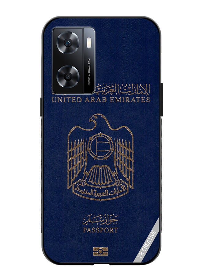 VR CREATIVE Protective Case Cover For OnePlus Nord N20 SE Uae Passport Design Multicolour - Image 1