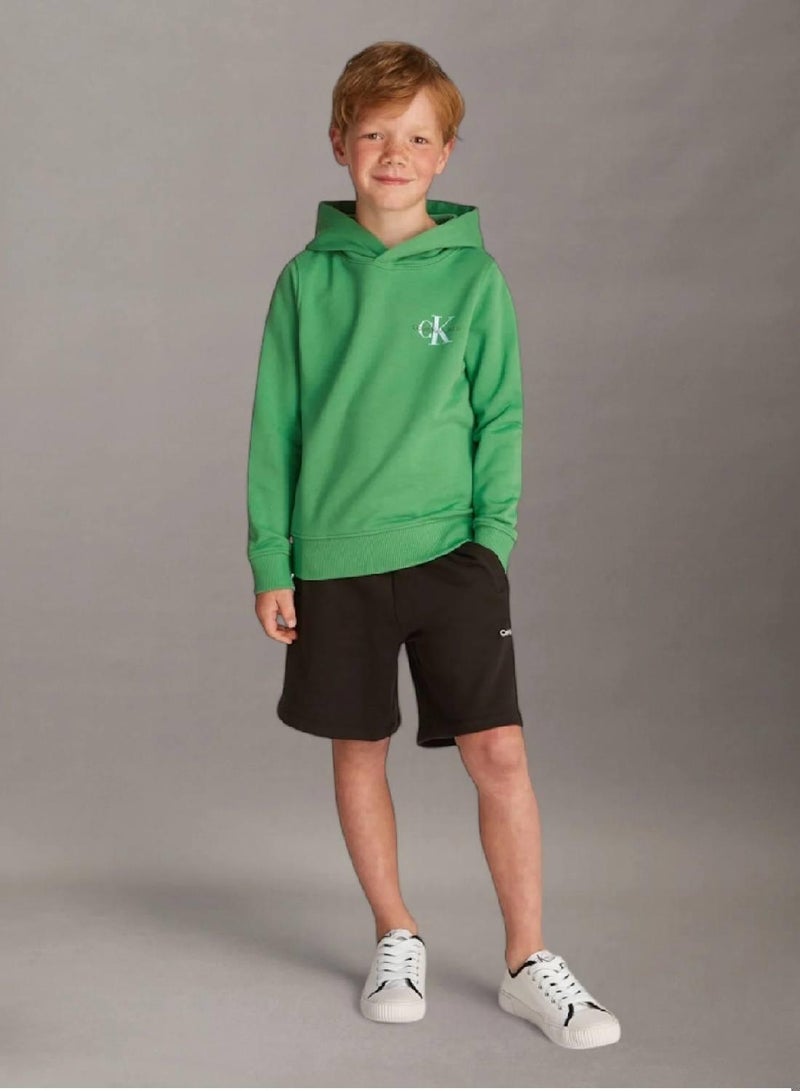 كالفن كلاين جينز هودي من القطن للجنسين - Image 5