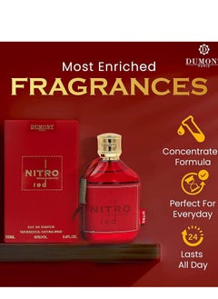 NITRO CANADA Nitro red perfume 100ml  - Image 3