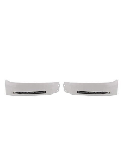 DLAA Pack of 2 TY671-LED High Power Daytime Running light with Frame and wires Suitable for Sequoia 2008-on | Tundra 2007-2013 with Pearl White Cover