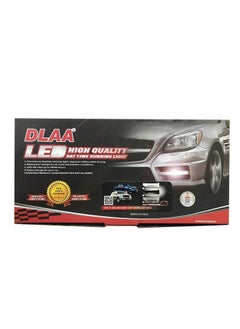 DLAA DLAA Pack of 2 TY671-LED High Power Daytime Running light with Frame and wires Suitable for Sequoia 2008-on | Tundra 2007-2013 with Pearl White Cover  - Image 2