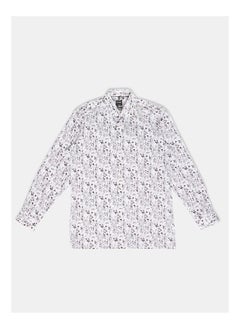 Olymp Collared Neck Long Sleeve Floral Shirt  - Image 1