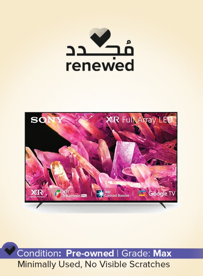 Renewed - 55" Android Smart TV - 4K 55X90K Black