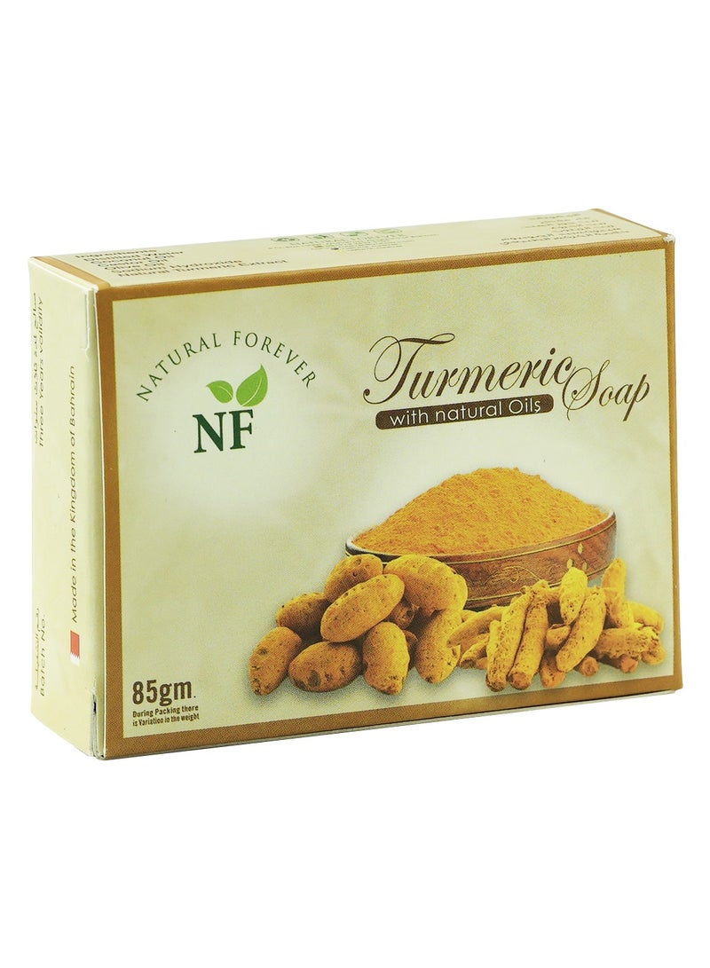 ناتشورال فوريفر صابونة الكركم  85 جرام - Image 1