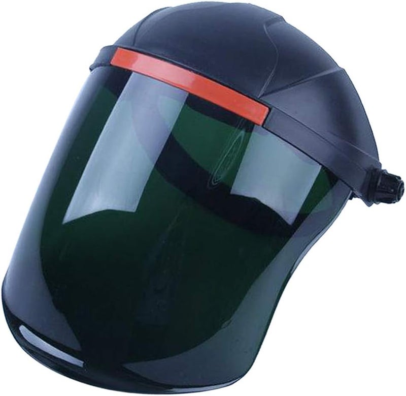 klarakoUniversal Professional Headwear AntiklarakoFog Welding Grinding Shield AntiklarakoDust SplashklarakoProof Raisable Wide Visor Grinding Paint klarakoBlack+Green - Image 1