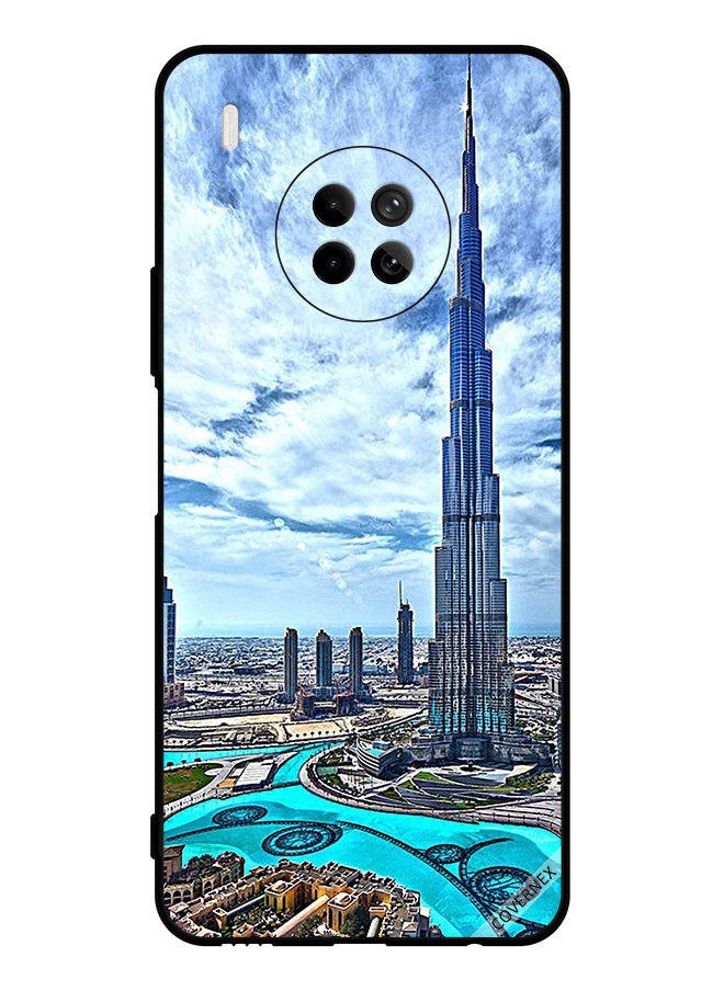 Covernex Protective Case Cover For Huawei Y9A Burj Khalifa Tower Touching Clouds  - Image 1