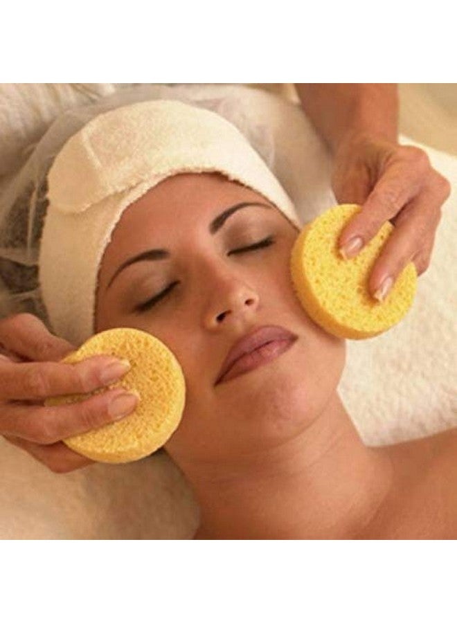 Maple Facial Cleaning Wash Puff Sponge 12 Stick Face Cleansing Pad Soft,Yellow, 30 Grams, Pack Of 1 - Image 4