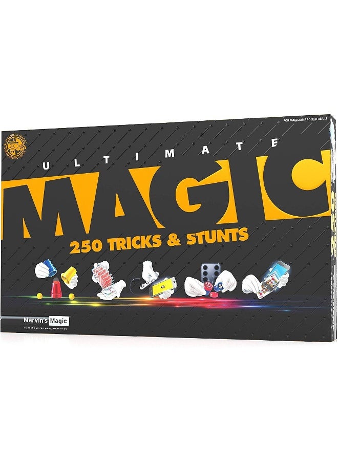 Marvin's Magic Ultimate Magic 250 Tricks & Stunts Magic Set - Image 1