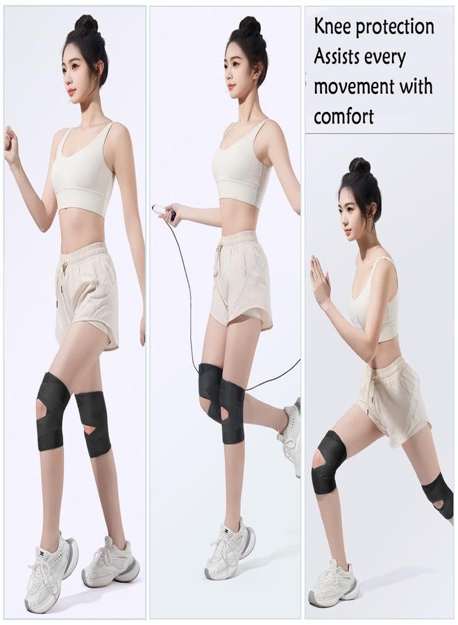 Wnddle Knee Braces for Women & Men, Adjustable Knee Support, for Arthritis, Meniscus Tear, Joint Pain Relief, Knee Support for Working, Running, Weightlifting (X-Large) - Image 5