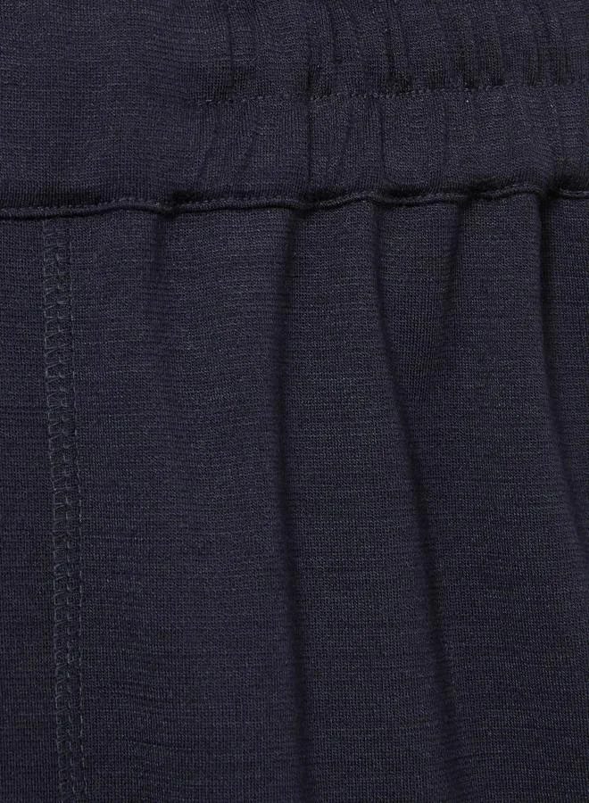 REISS Ruched Jersey Midi Skirt