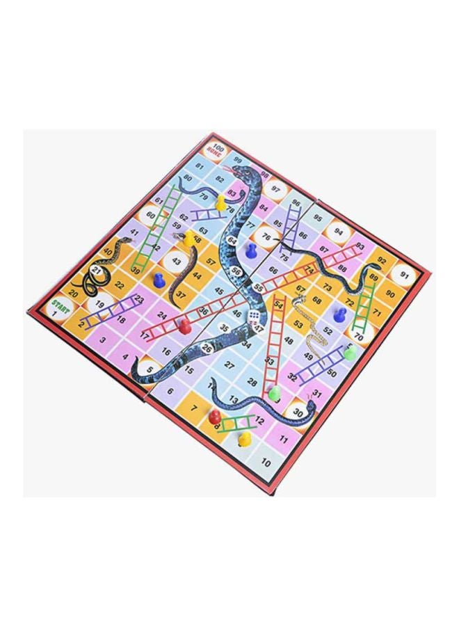 2-In-1 Snakes And Ladders Board Game  - Image 2