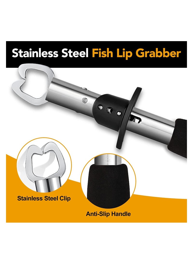 سيوسي كماشة صيد ، معدات صيد السمك ، التحكم في الأسماك ، كماشة صيد متعددة الأغراض ، ماسك شفة قوي ، فولاذ مقاوم للصدأ وطلاء مضاد للتآكل ، ملحقات الصيد ، تخزين غمد ، هدايا صيد للرجال - Image 4