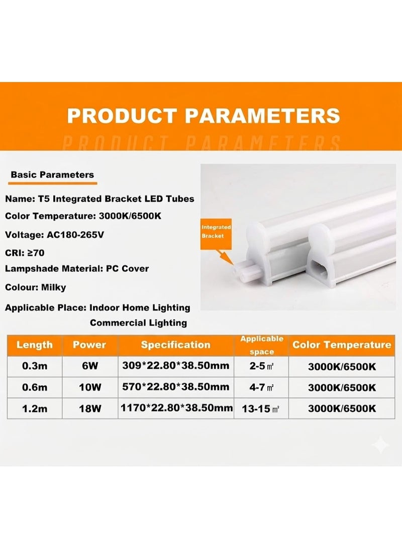 FSL LED T5 TUBE 1 FEET 6500K 6W - Image 4