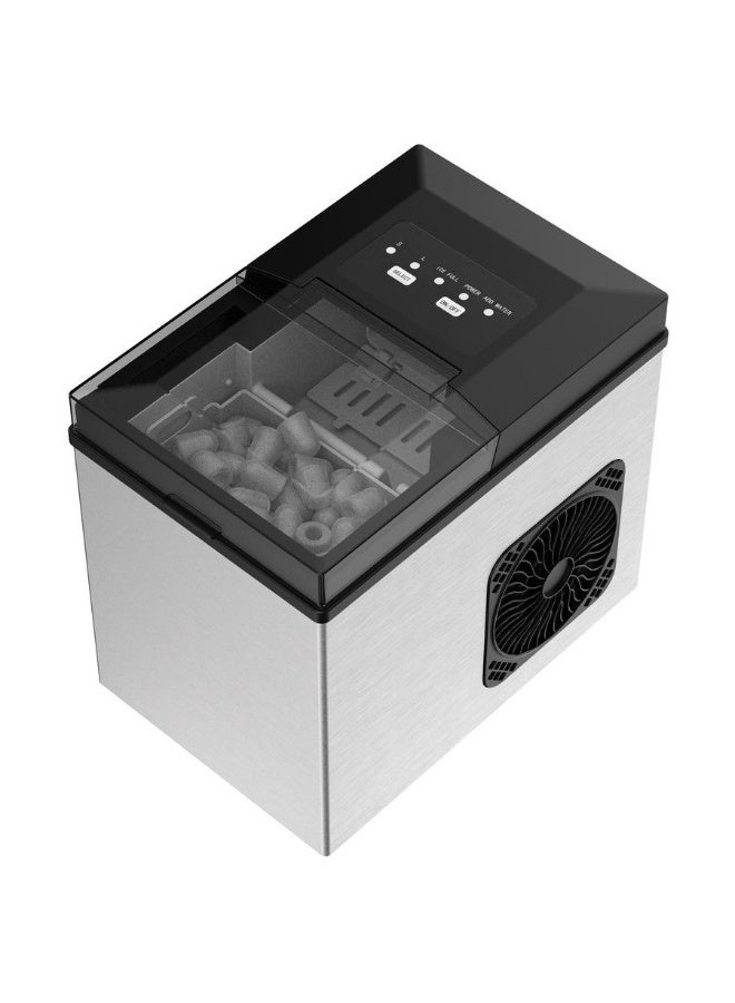 ماكينة صنع الثلج المحمولة Bullet بسعة 1.2 لتر، بقوة 300 واط، سريعة وهادئة، مزودة بخزان ماء ومغرفة - مثالية للاستخدام المنزلي والمكتبي والمطبخي والبار والمقهى - Image 2