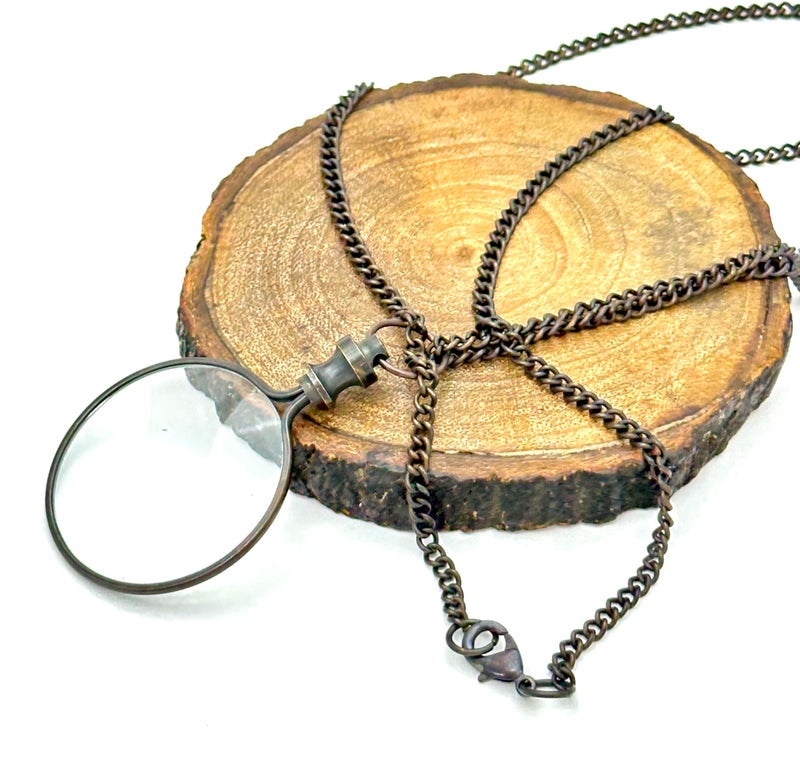 geekgifts Pocket Monocle, Magnifying Monocle, Pocket Magnifying Glass - Steampunk Retro Gift & Keepsake - Pocket Monocle Costume - Pocket Magnifiers Handmade - Image 2