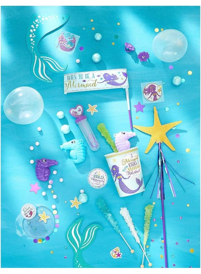 amscan Mermaid Wishes Mega Mix Value Pack Favors 48pcs - Image 2
