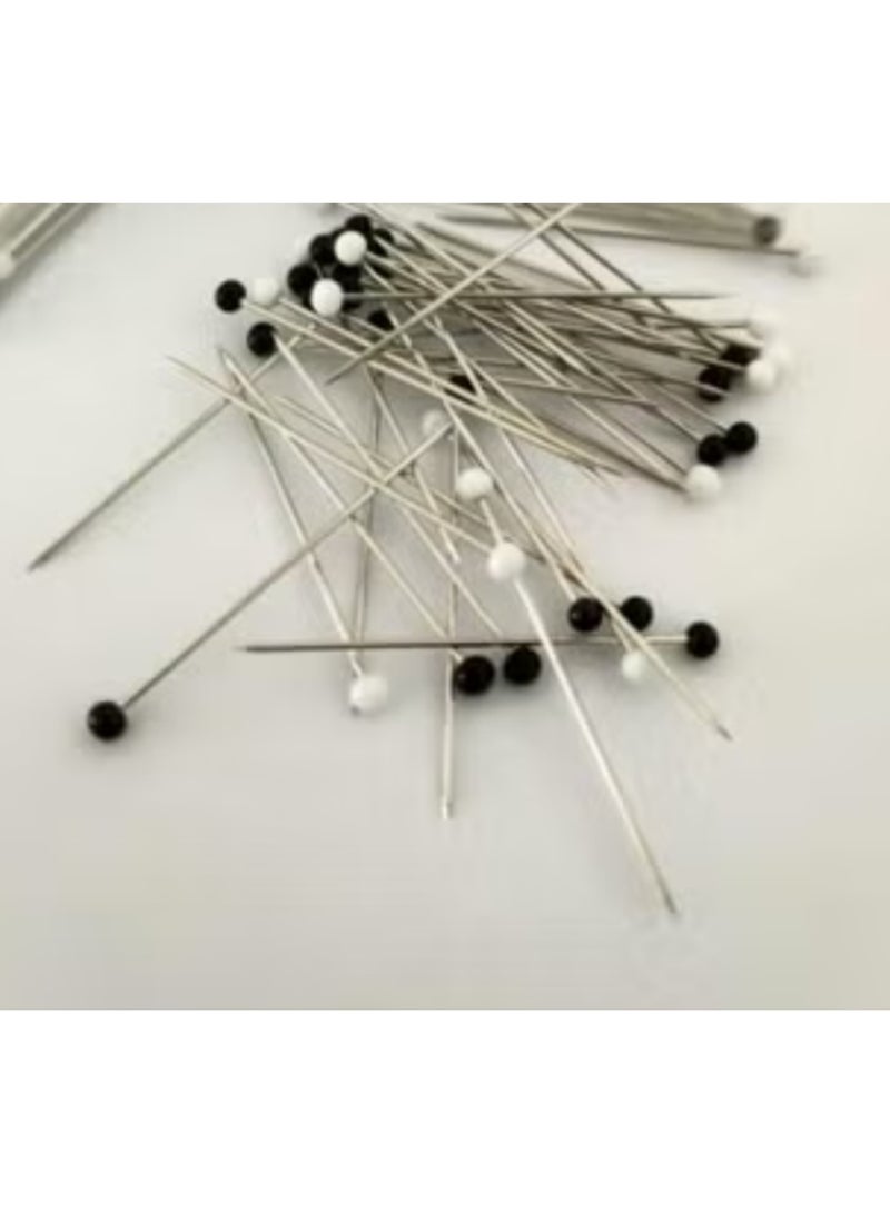 3 boxes of multi-colored headscarf pins (black and white), large quantity, high quality - Image 2