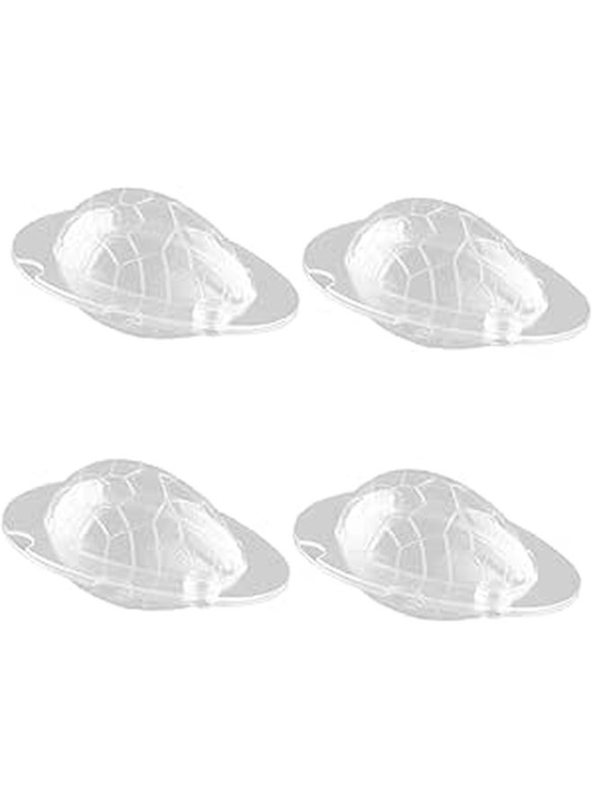 4Pcs Plastic Dinosaur Egg Fondant Mold For Easter Chocolate Candy Baking Holiday - Image 1