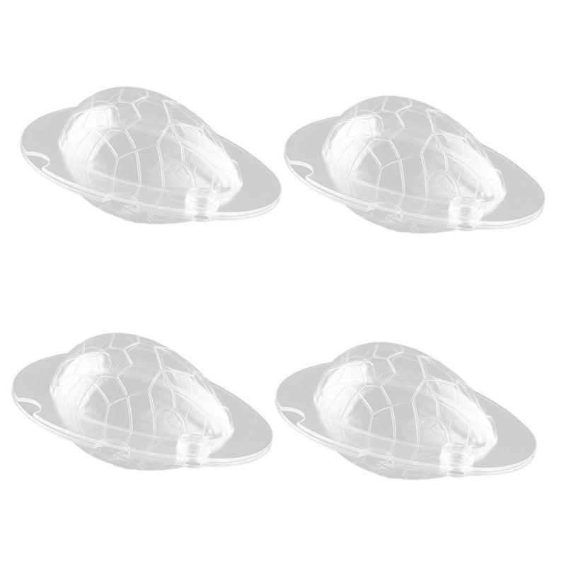 4Pcs Plastic Dinosaur Egg Fondant Mold For Easter Chocolate Candy Baking Holiday - Image 2