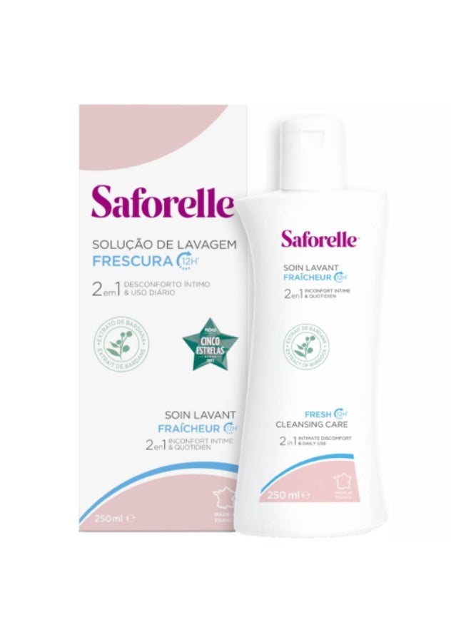 Saforelle Fresh Intimate Hygiene Solution 250ml - Image 1