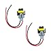 Tuxihapp H8 H9 H11 Fog Light Harness Connector Vehicle Wire Connector Car Fog Light Wiring Harness Kit Replacement for Headlight High Low Beam Bulb Waterproof Pigtail Adapter Plug 2PCS - Image 2