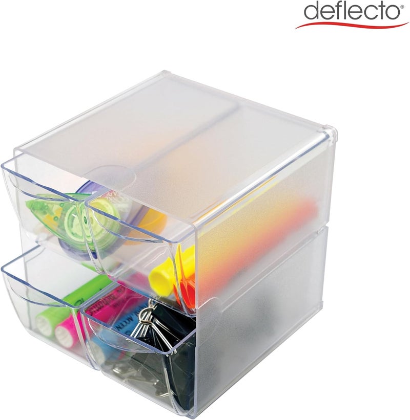 Deflecto Stackable Cube Organizer 6 x 6 x 75 - Image 5
