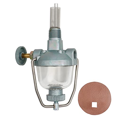 THUNDERMINGO Fuel Sediment Bowl 2NAA9155B Assembly for Ford Tractor 8N 9N 2N fuel sediment bowl glass NAA Jubilee Tractor Massey Ferguson TE20 TO20 TO30 TO35 MF35 MF50 Replacement 180141M91 2N9155B - Image 2