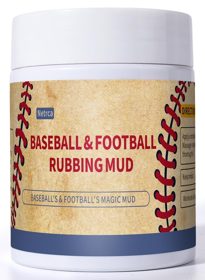 Netrca Baseball Mud, Football Rubbing Mud for Breaking in & Darkening Leather & Enhanced Grip, Take The Shine Off New Balls, Football Mud Original Formula for Game-Ready Leather & Synthetic Balls - Image 1