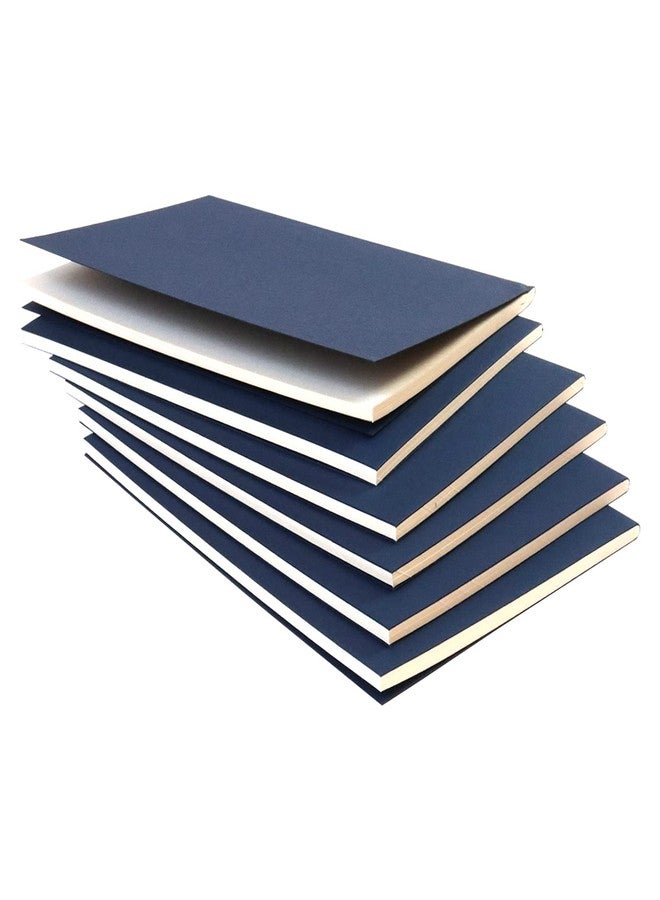 INNAXA A5 Size Ecofriendly Notebook Kraft Blue Soft Cover (210 x 140 mm) -64 Ruled Pages (Blue) - Image 2