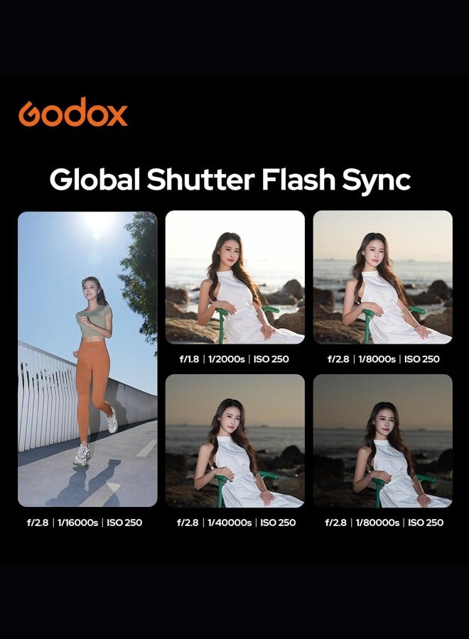 جودوكس فلاش GODOX V100 C GODOX فلاش GODOX GODOX V1 لكانون - فلاش كاميرا GODOX V1 للتحكم باللمس 100W TTL فلاش كاميرا GODOX V1 لكانون ترقية 70 فلاش كاميرا كاميرا متتابعة كاملة الطاقة لفلاش كاميرا كانون 5D Mark IV/كانو RP/كانو RP/كانو M50 - Image 3