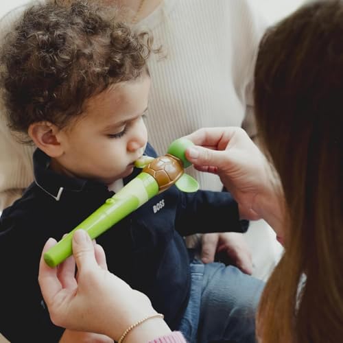 TalkTools Jiggler - Oral Facial Massager - Sensory Awareness Tool for Jaw and Lips | Improve Speech and Feeding Skills (Shark/Turtle - Set of 2) - NOT A Toy - Adult Supervision Required - Image 4