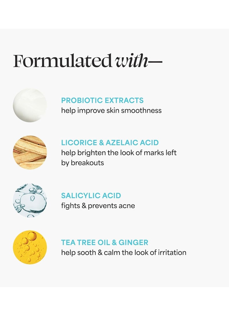 TULA TULA Skin Care Keep It Clear - Acne Foam Cleanser, Contains Salicylic & Azelaic Acid & Probiotics, Clears & Soothes Acne, Brightens Past Blemish Marks, 6.3 fl oz.  - Image 2
