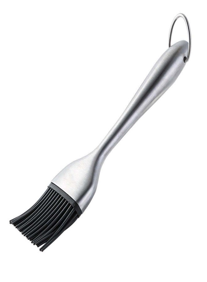 Btop Basting Silicone Oil Brush | Stainless Steel BBQ Basting Brush for Cooking, Grilling, Pastry, Barbecue, Marinating, Desserts Baking | Food Grade BPA Free, FDA Approved - Image 1